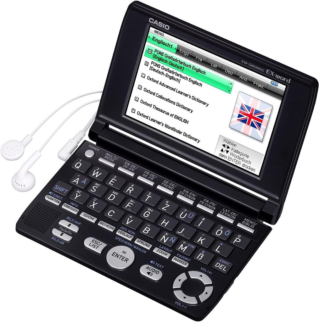 Question about Casio Ex-Word electronic dictionary - Open Forum