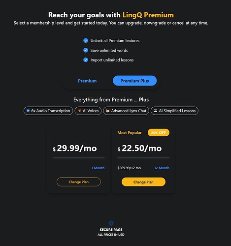 LingQ Premium rrUCr6QYw