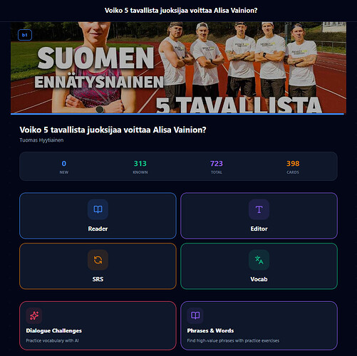 Lesson Screen