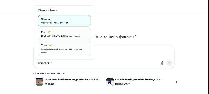 Lynx modes in the interface